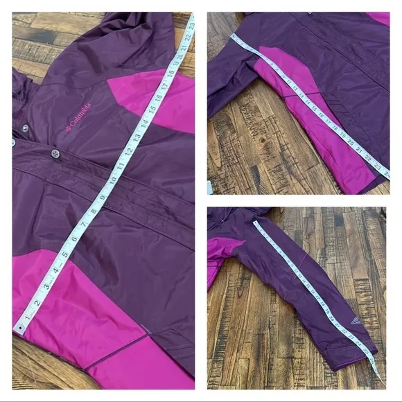 Columbia Womens Bugaboo Casual Interchange 3-in-1 Insulated Jacket Purple Pink S