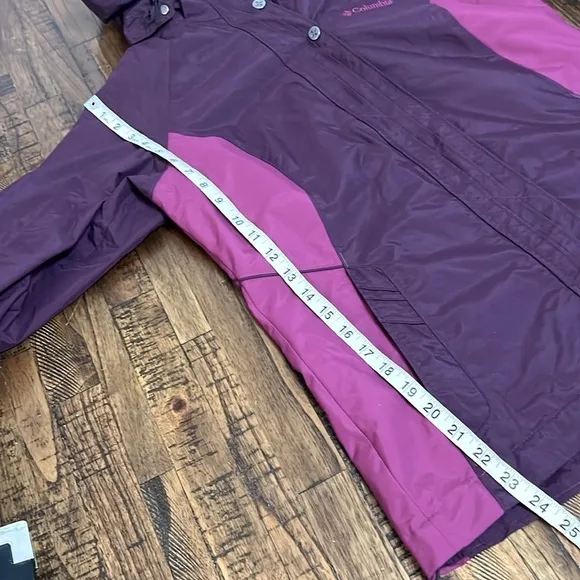 Columbia Womens Bugaboo Casual Interchange 3-in-1 Insulated Jacket Purple Pink S