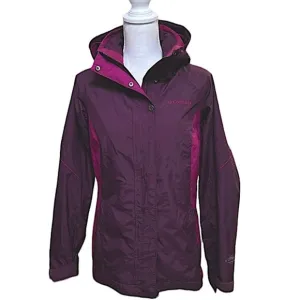Columbia Womens Bugaboo Casual Interchange 3-in-1 Insulated Jacket Purple Pink S