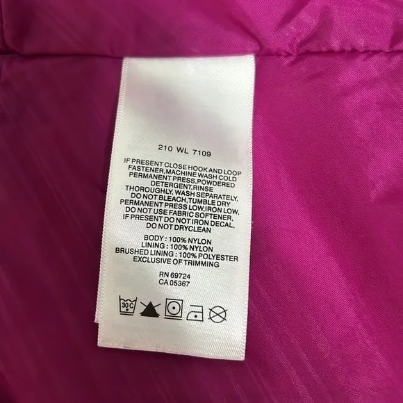 Columbia Womens Bugaboo Casual Interchange 3-in-1 Insulated Jacket Purple Pink S