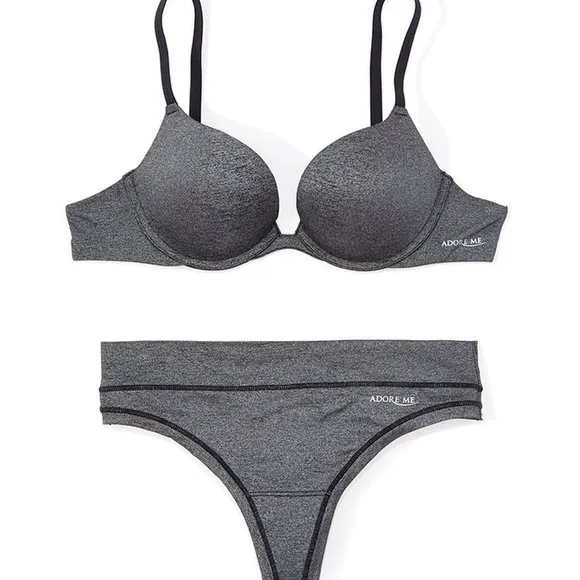COPY - Adore Me Contour Tan Seamless Bra Gray Tan