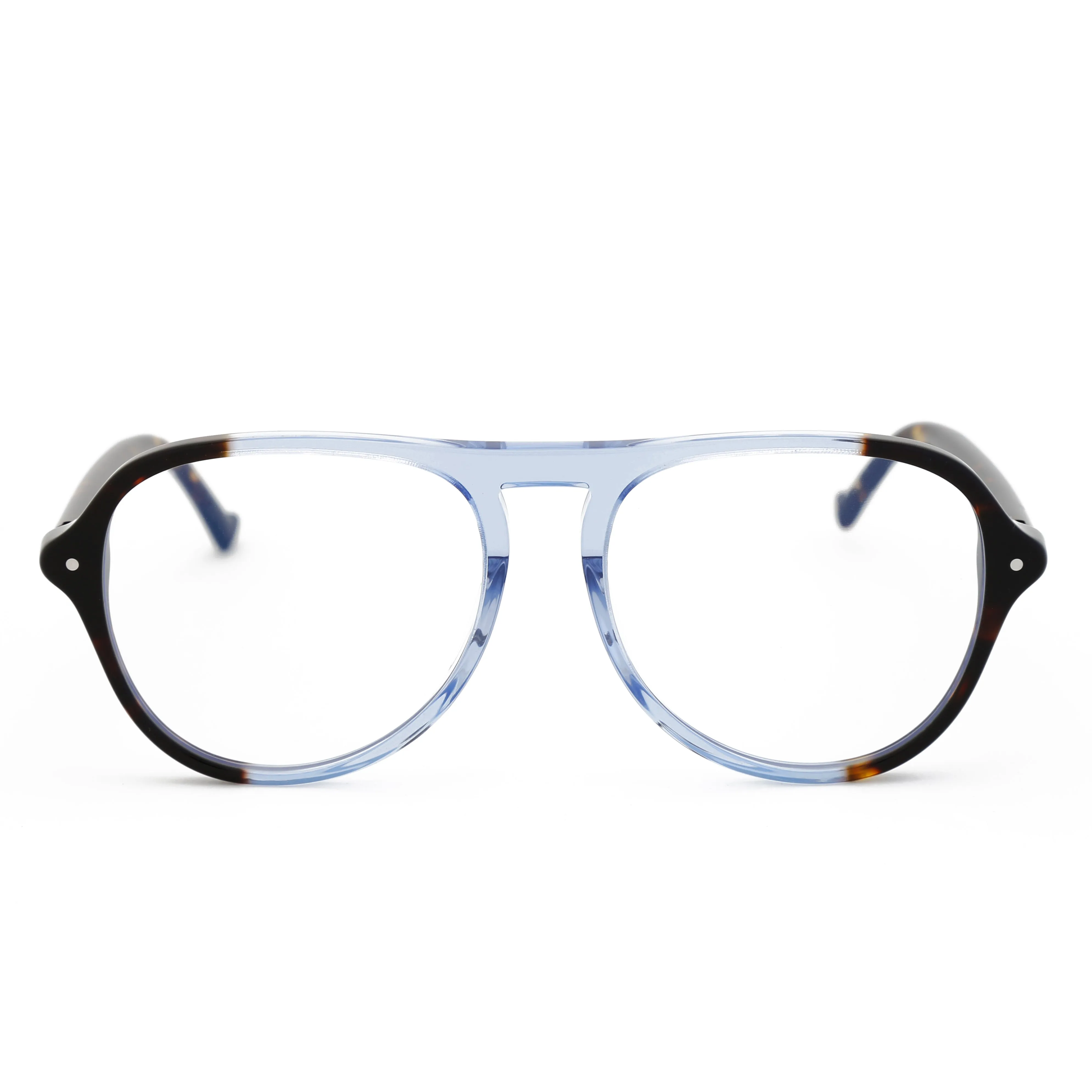 COSEY: TORTOISE / TRANSLUCENT BLUE OPTICAL