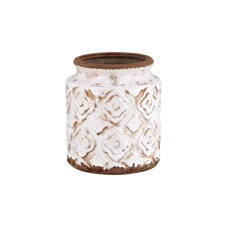CREAM CYLINDER VASE