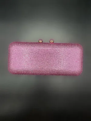 Crystal Clutch Pink