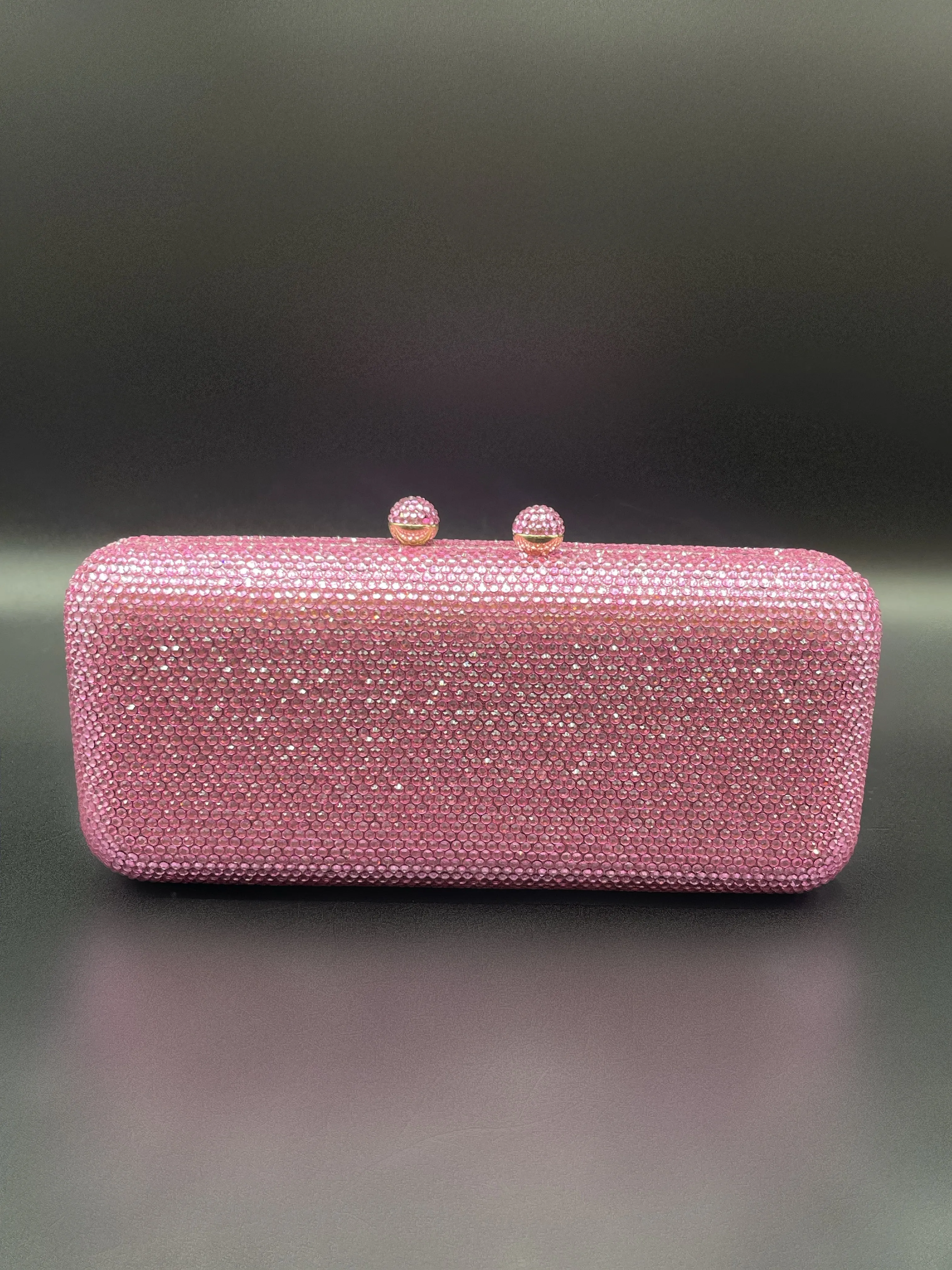 Crystal Clutch Pink