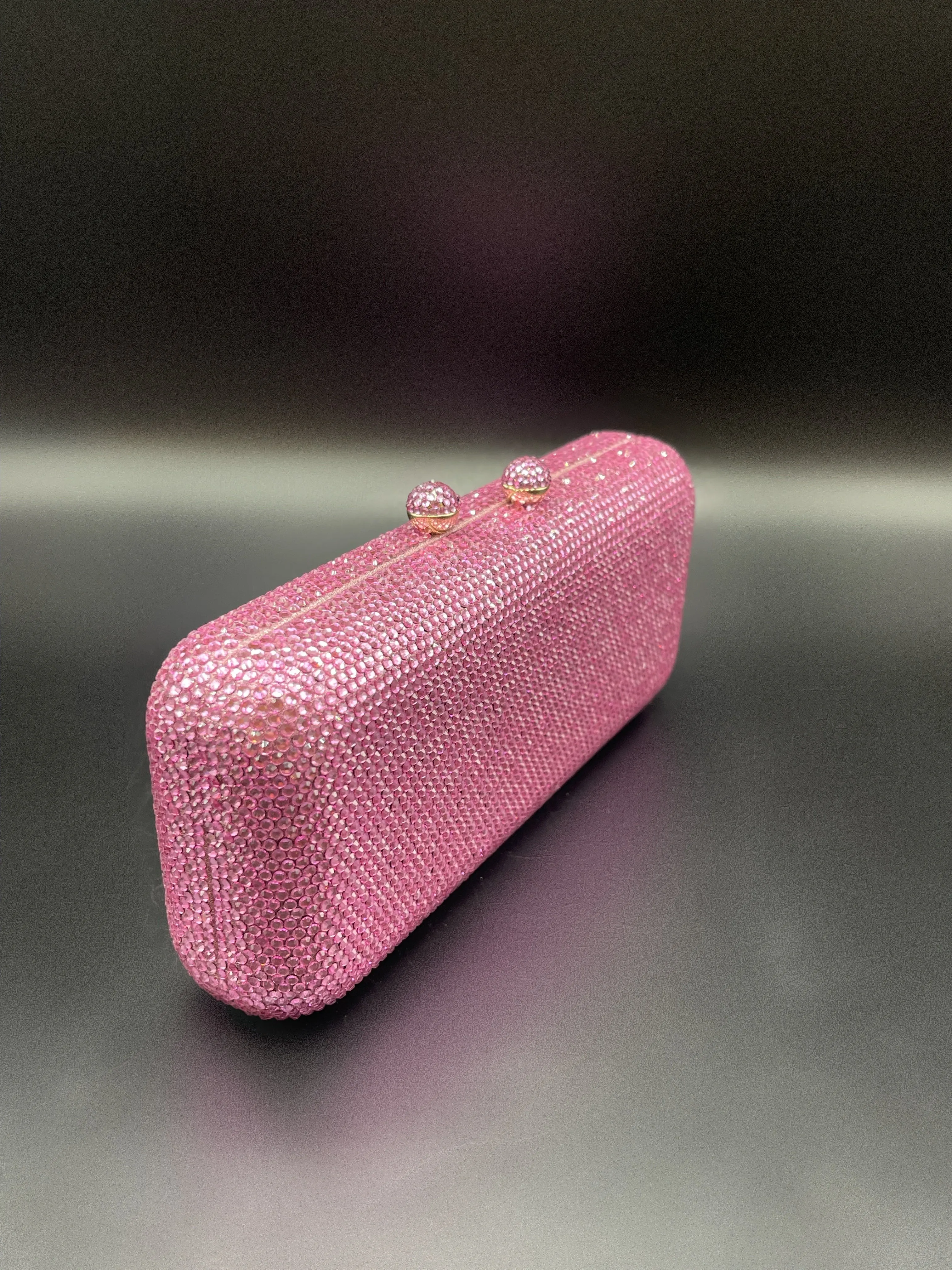 Crystal Clutch Pink