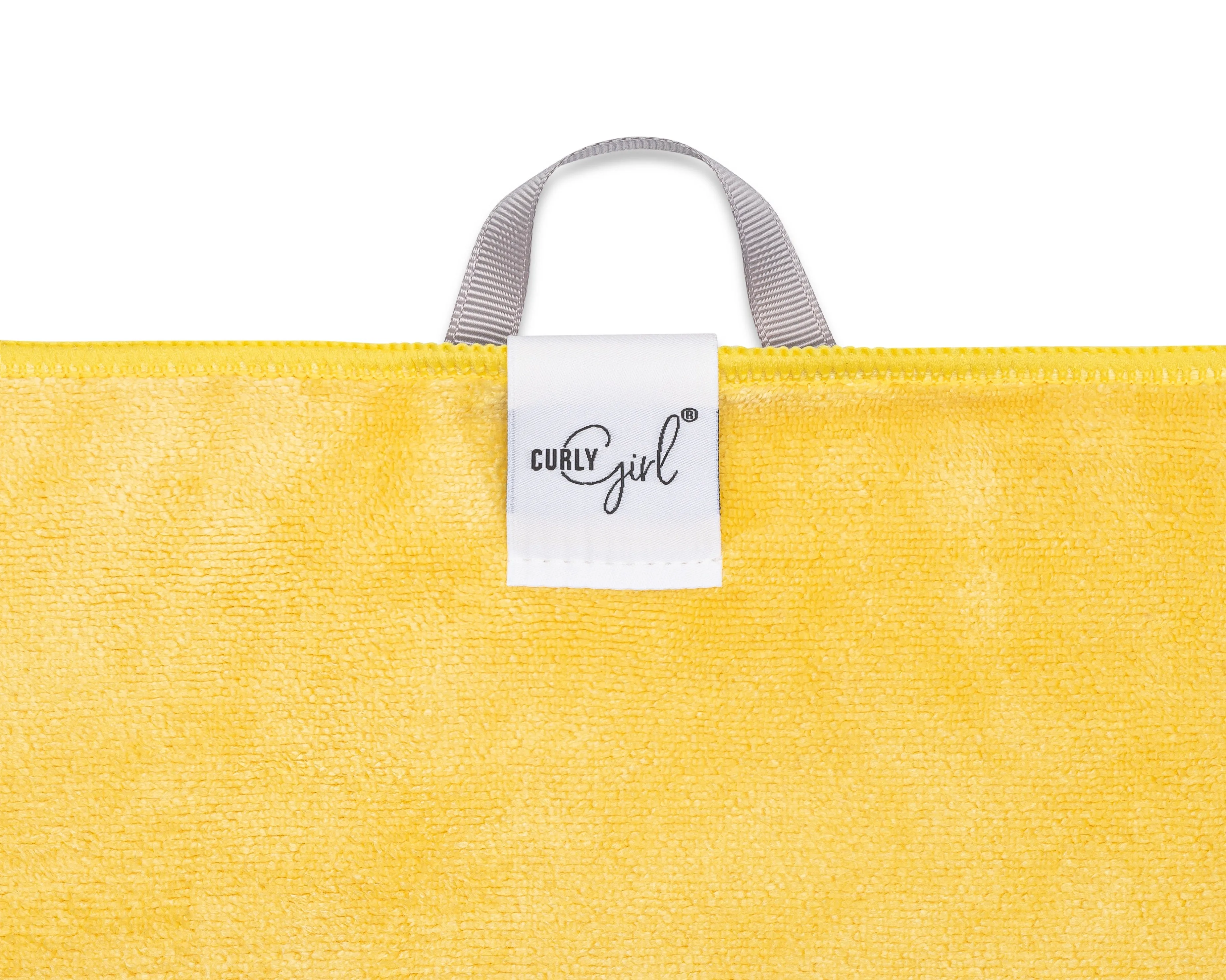 Curly Girl® Curly Hair Towel, Large Microfiber 22" x 39", Super Absorbent for Faster Drying Time
