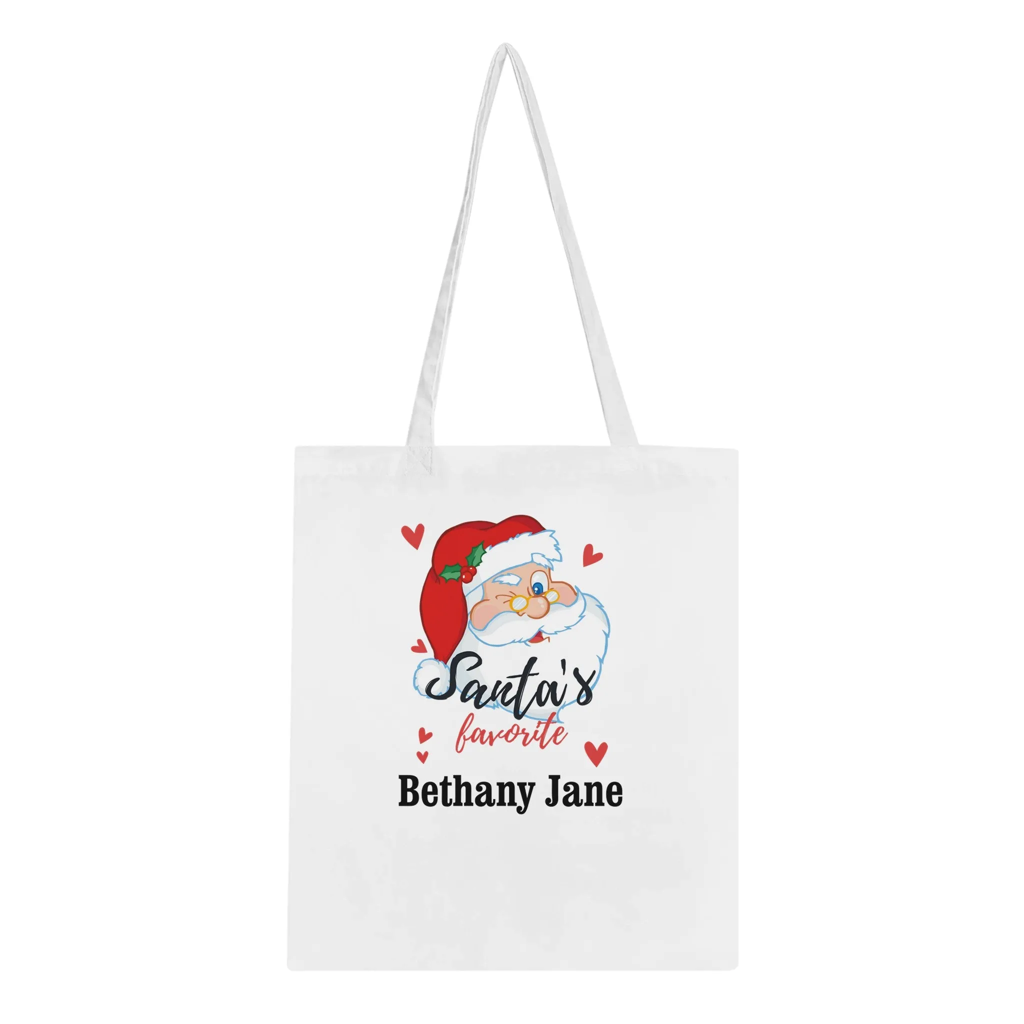 Customisable Christmas Classic Tote Bag