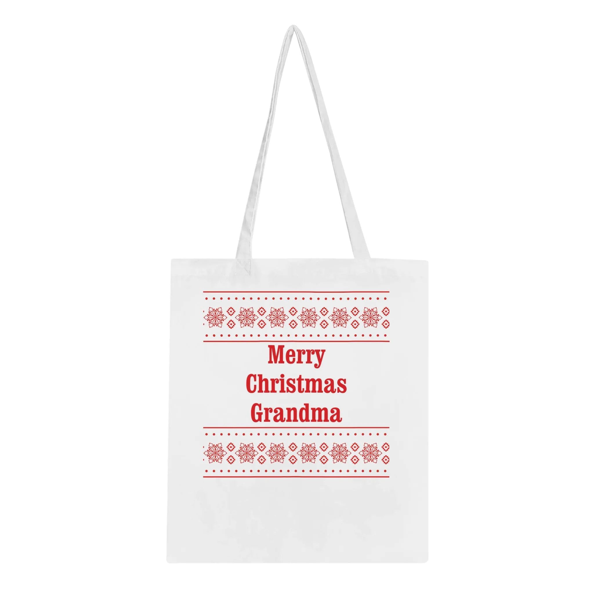 Customisable Christmas Classic Tote Bag