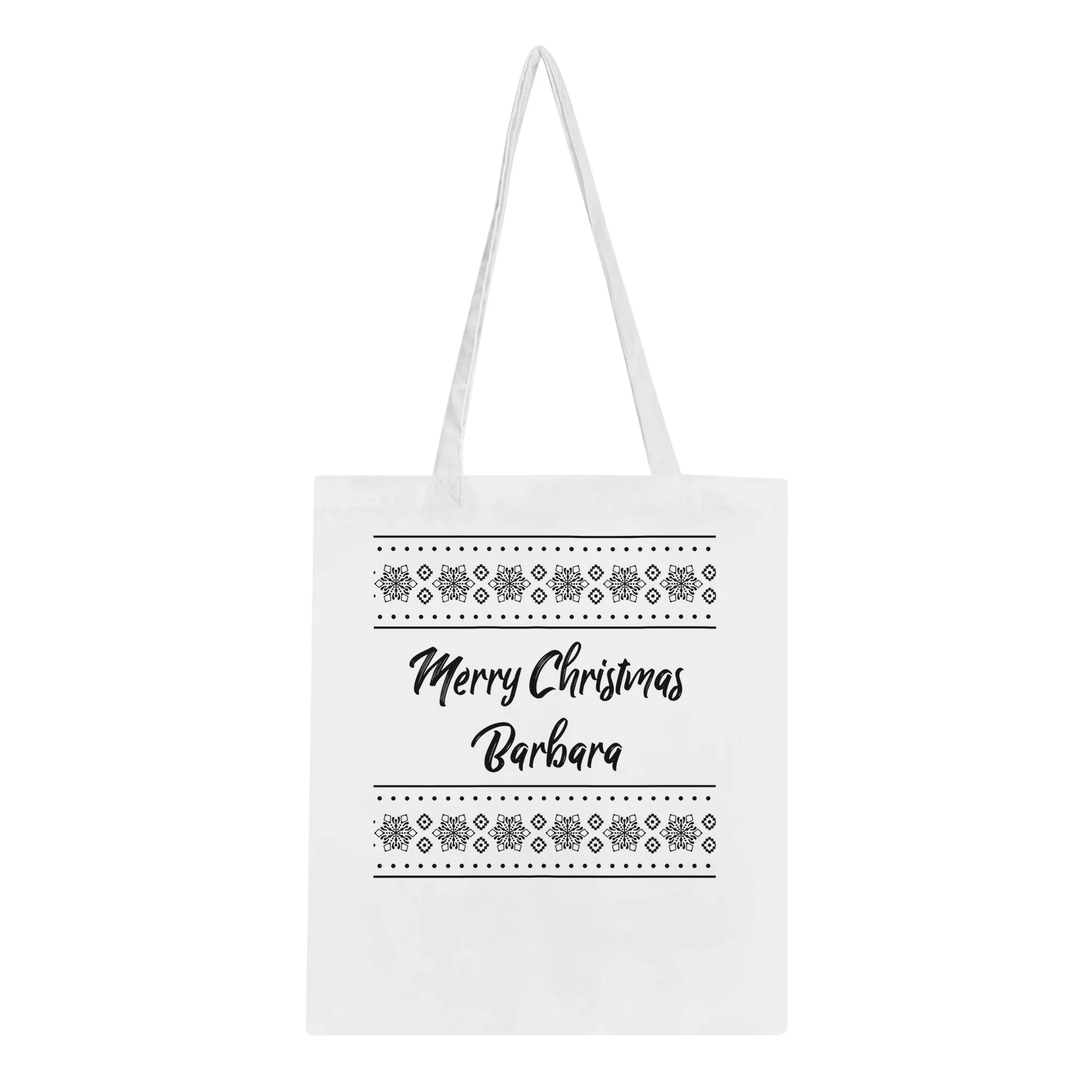 Customisable Christmas Classic Tote Bag