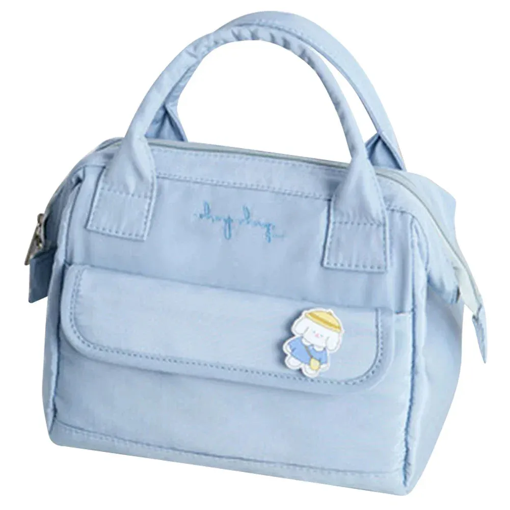 Cute Kawaii Peach Insulated Lunch Tote 🍑✨ - Stylish & Spacious Travel Bag for Women & Kids!