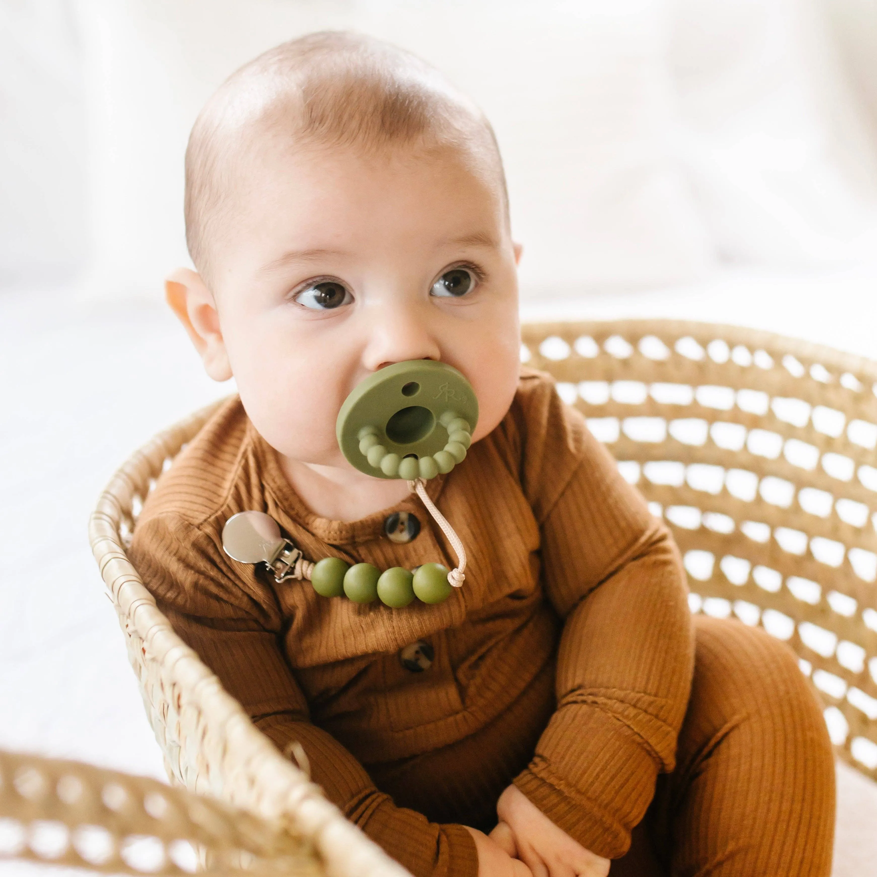 Cutie PAT Round (0-24m) Pacifier   Teether Sets