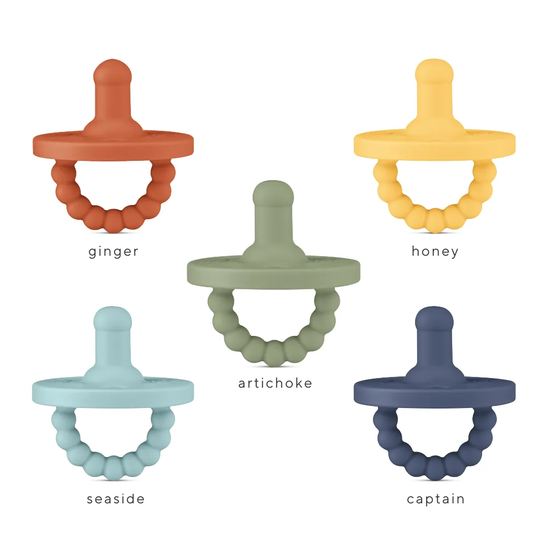 Cutie PAT Round (0-24m) Pacifier   Teether Sets