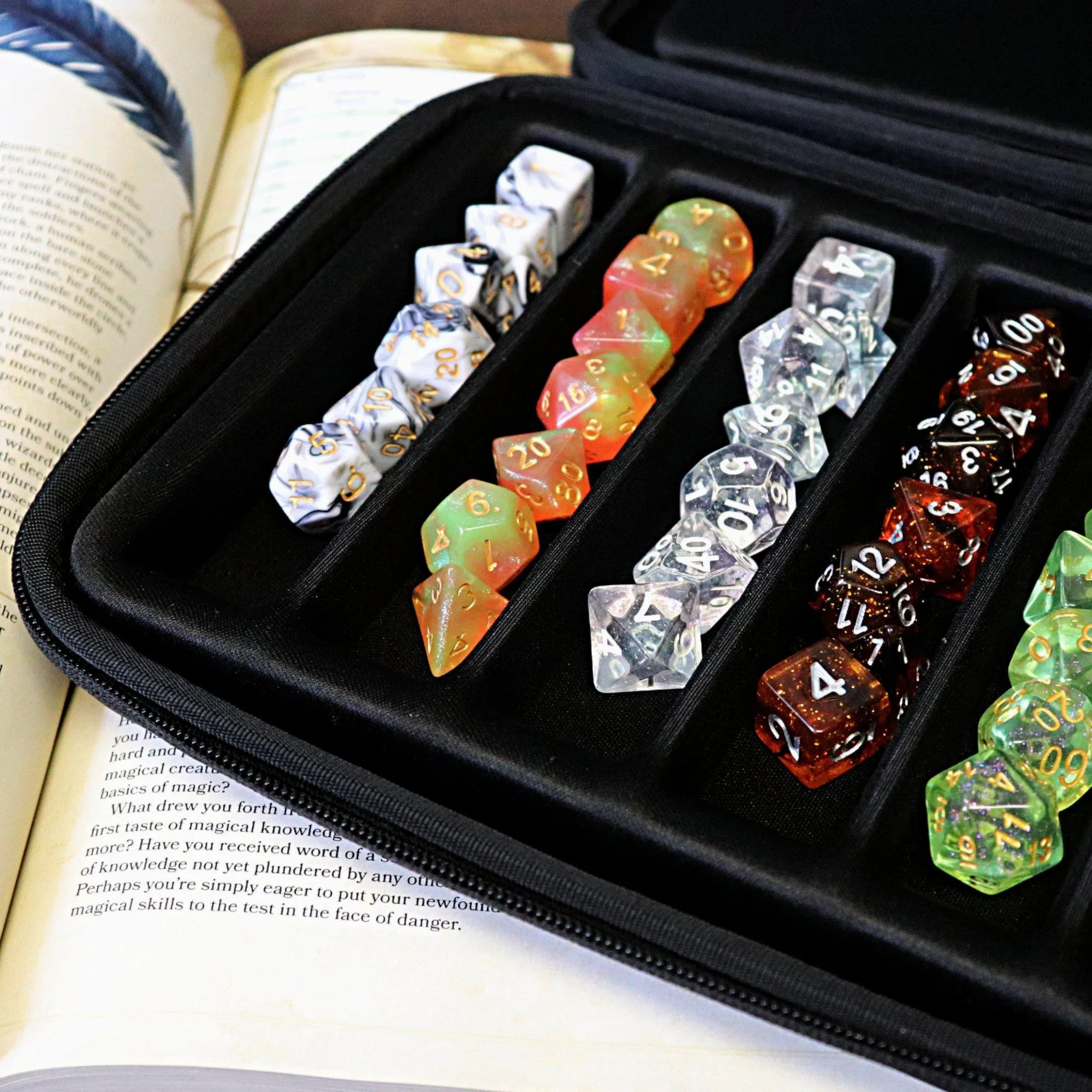 Diceology Archive - 6 Set Dice Case & Tray