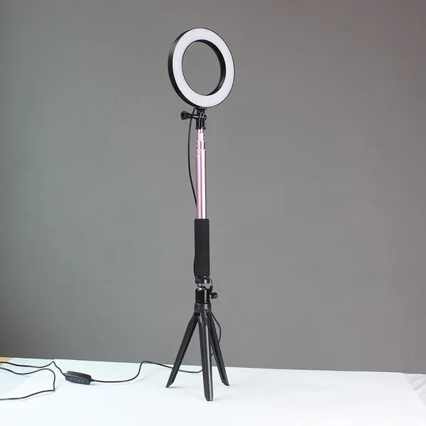 Dimmable LED SMD Ring Fill Light With Tripod for Camera Photo Studio Selfie Photography