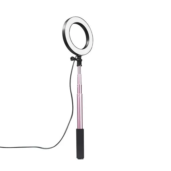 Dimmable LED SMD Ring Fill Light With Tripod for Camera Photo Studio Selfie Photography