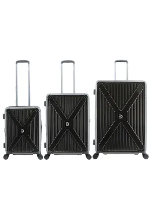 Discovery Crossroad Hard Luggage / Trolley / Suitcase Black