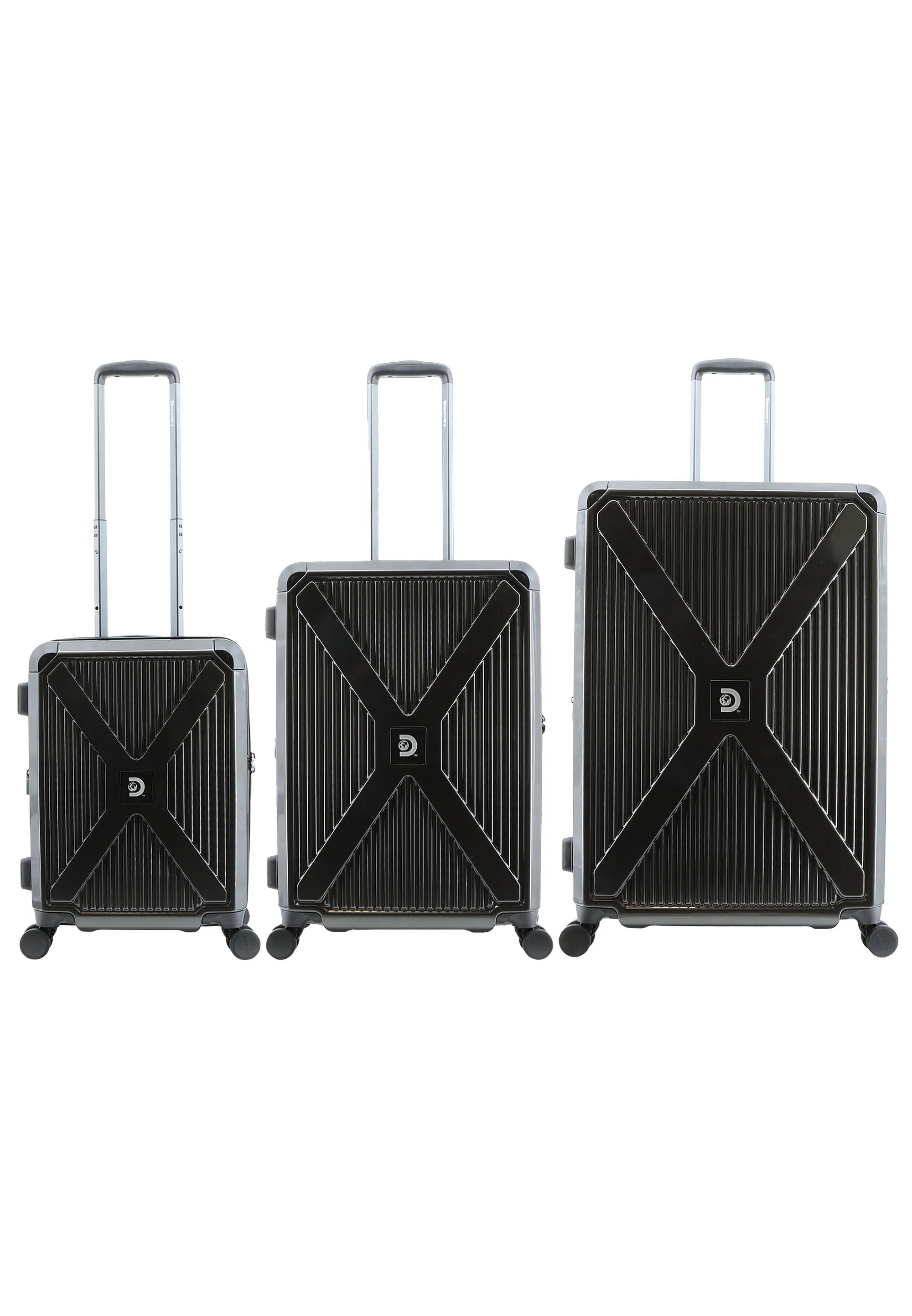 Discovery Crossroad Hard Luggage / Trolley / Suitcase Black