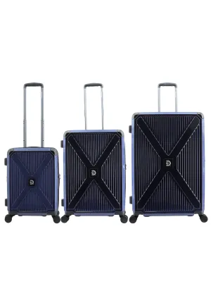 Discovery Crossroad Hard Luggage / Trolley / Suitcase Blue