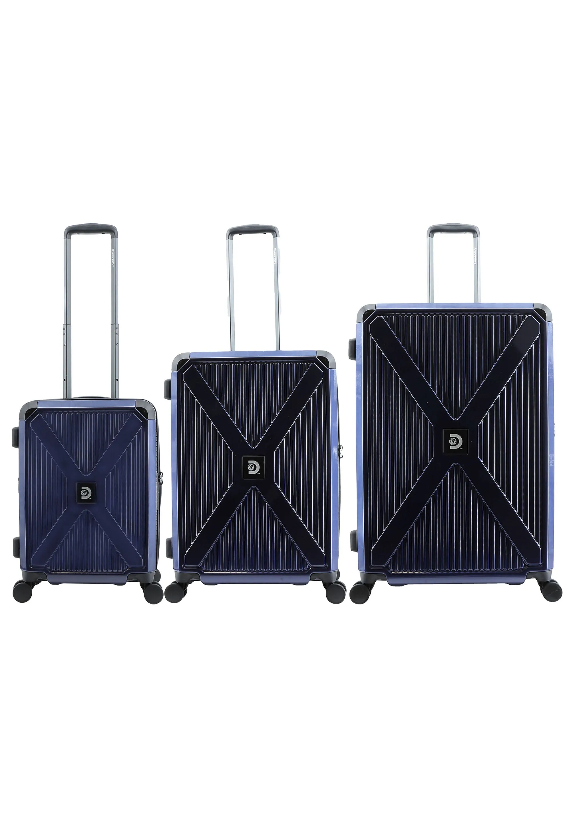 Discovery Crossroad Hard Luggage / Trolley / Suitcase Blue