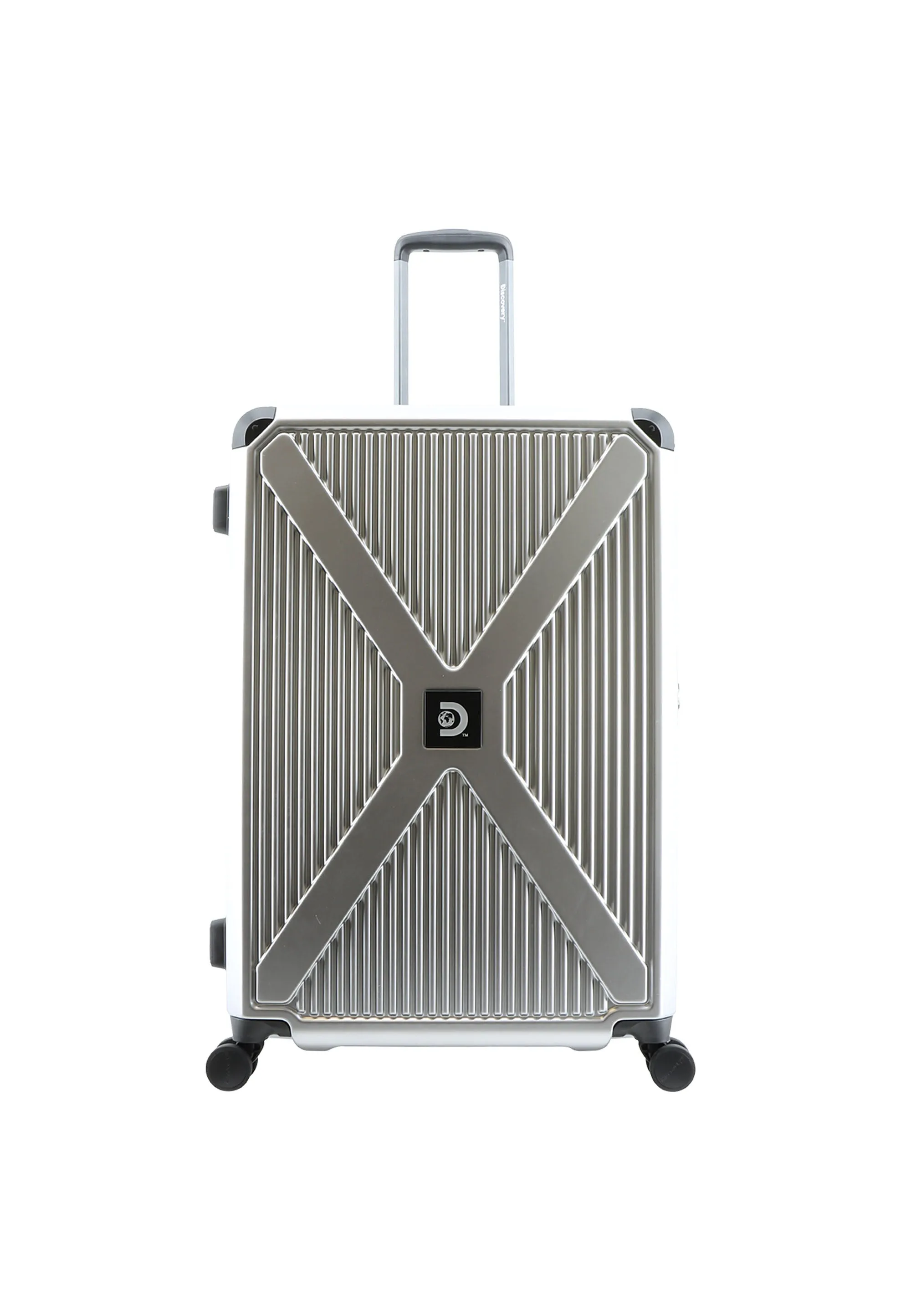 Discovery Crossroad Hard Luggage / Trolley / Suitcase Silver