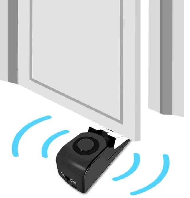 Door stop door stop door stop alarm home store business trip accommodation travel home smart door stop anti theft alarm