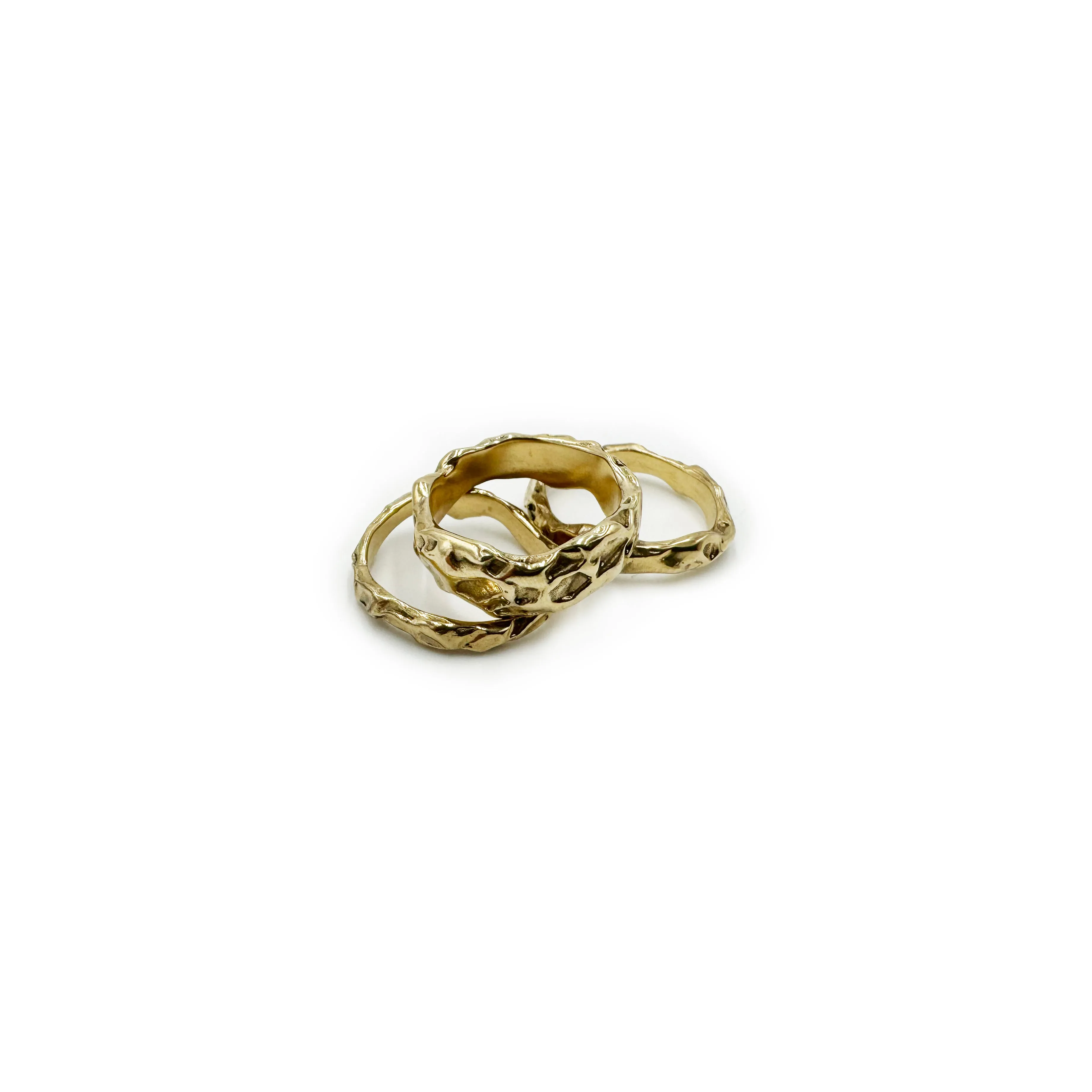 Earth Stack Rings