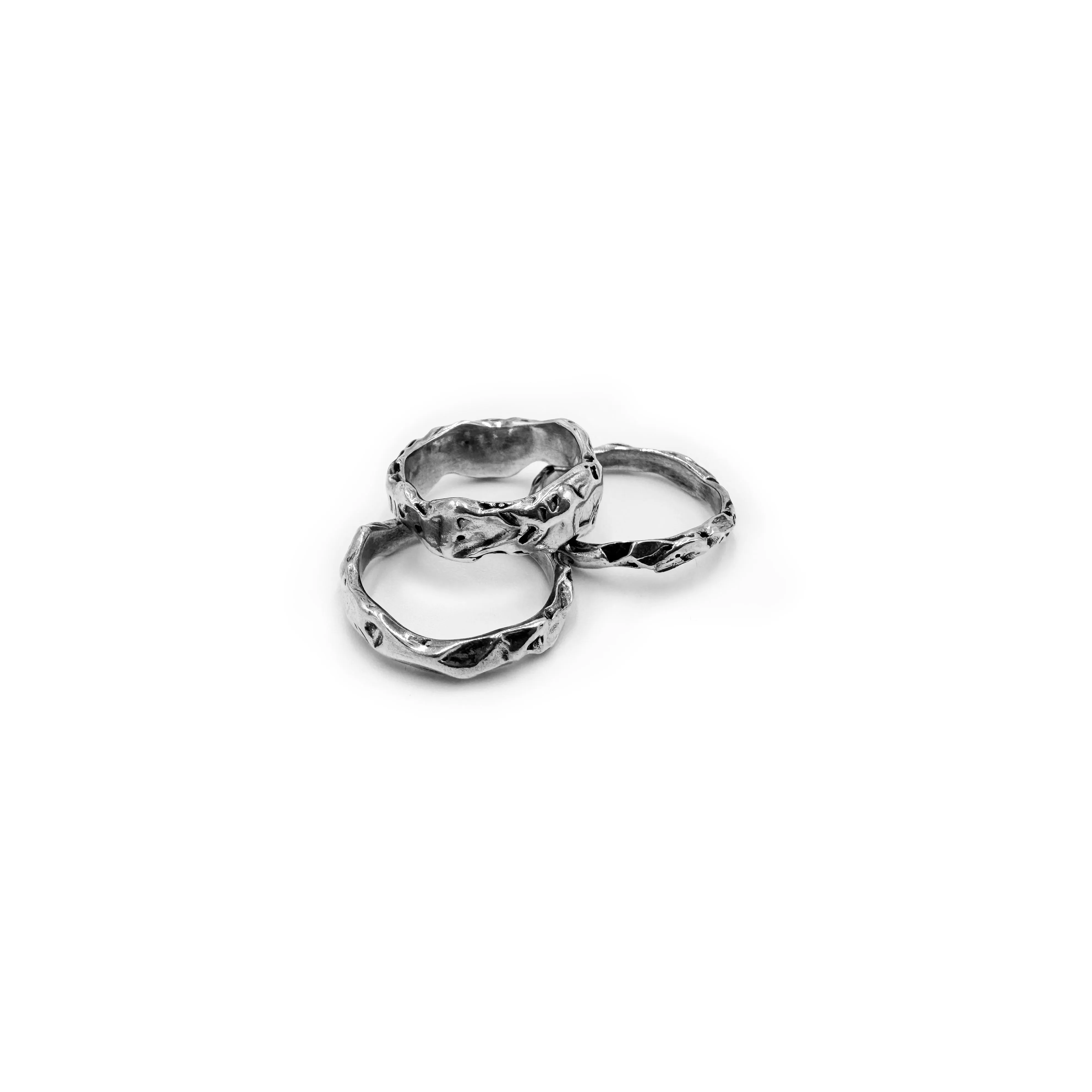 Earth Stack Rings