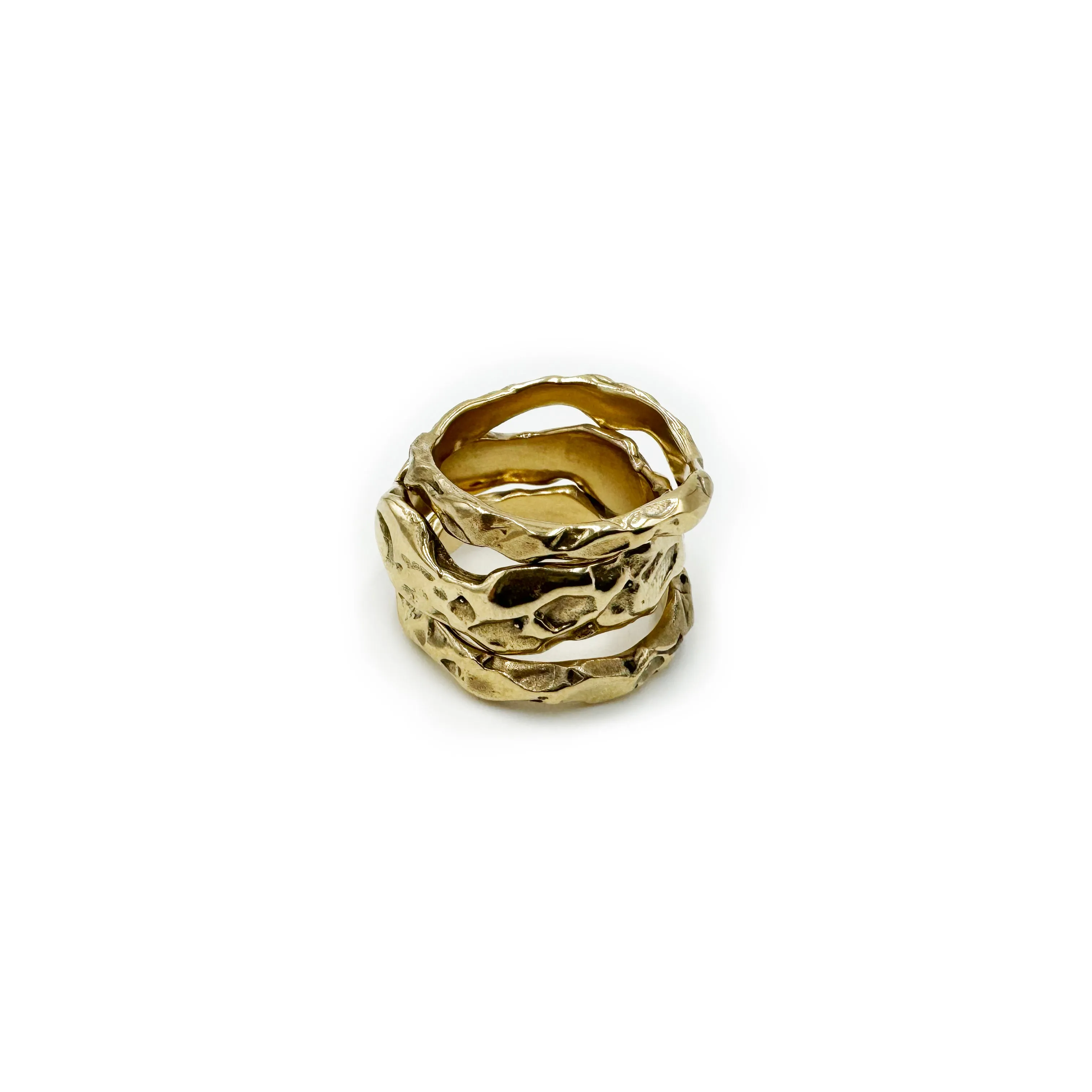 Earth Stack Rings