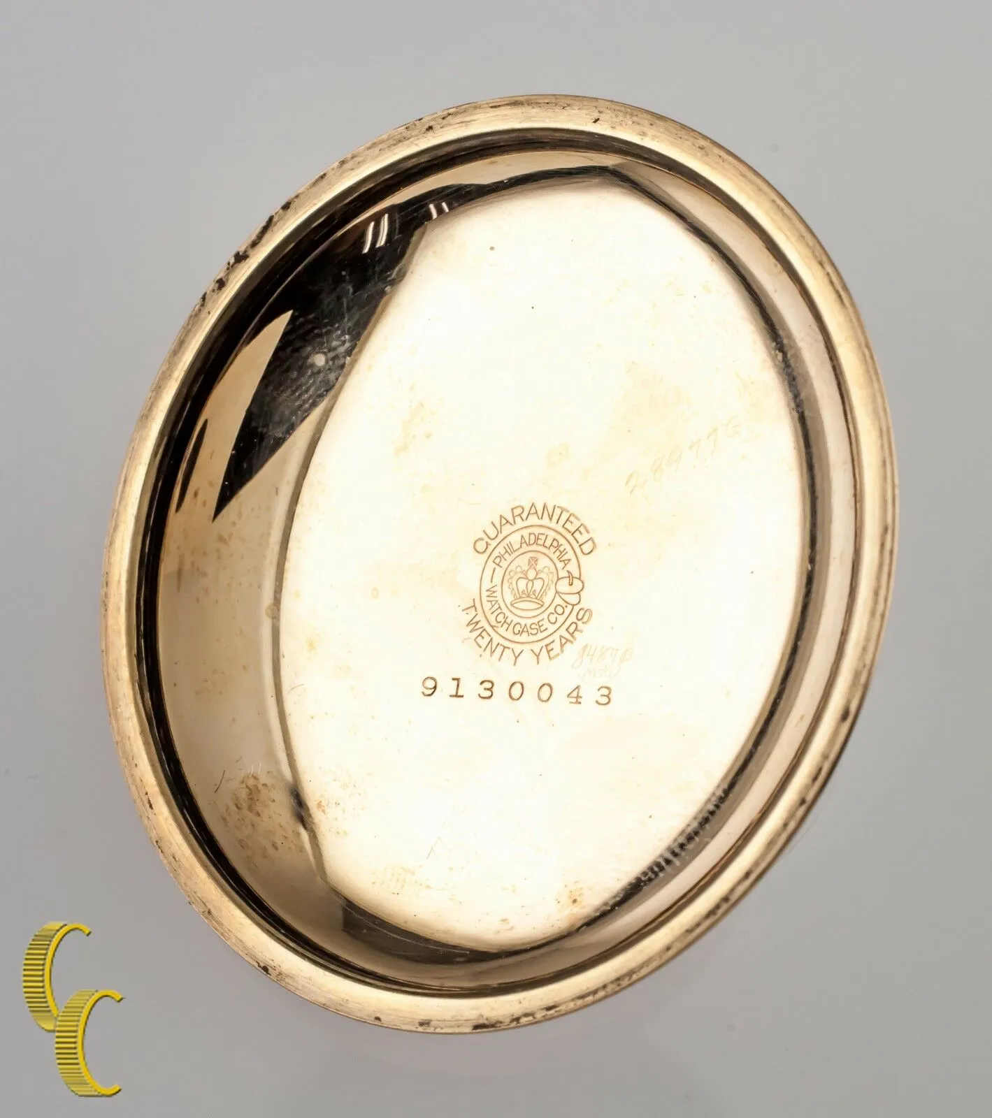 Elgin Antique Open Face Gold Filled Pocket Watch Gr 27 Size 18 15 Jewel