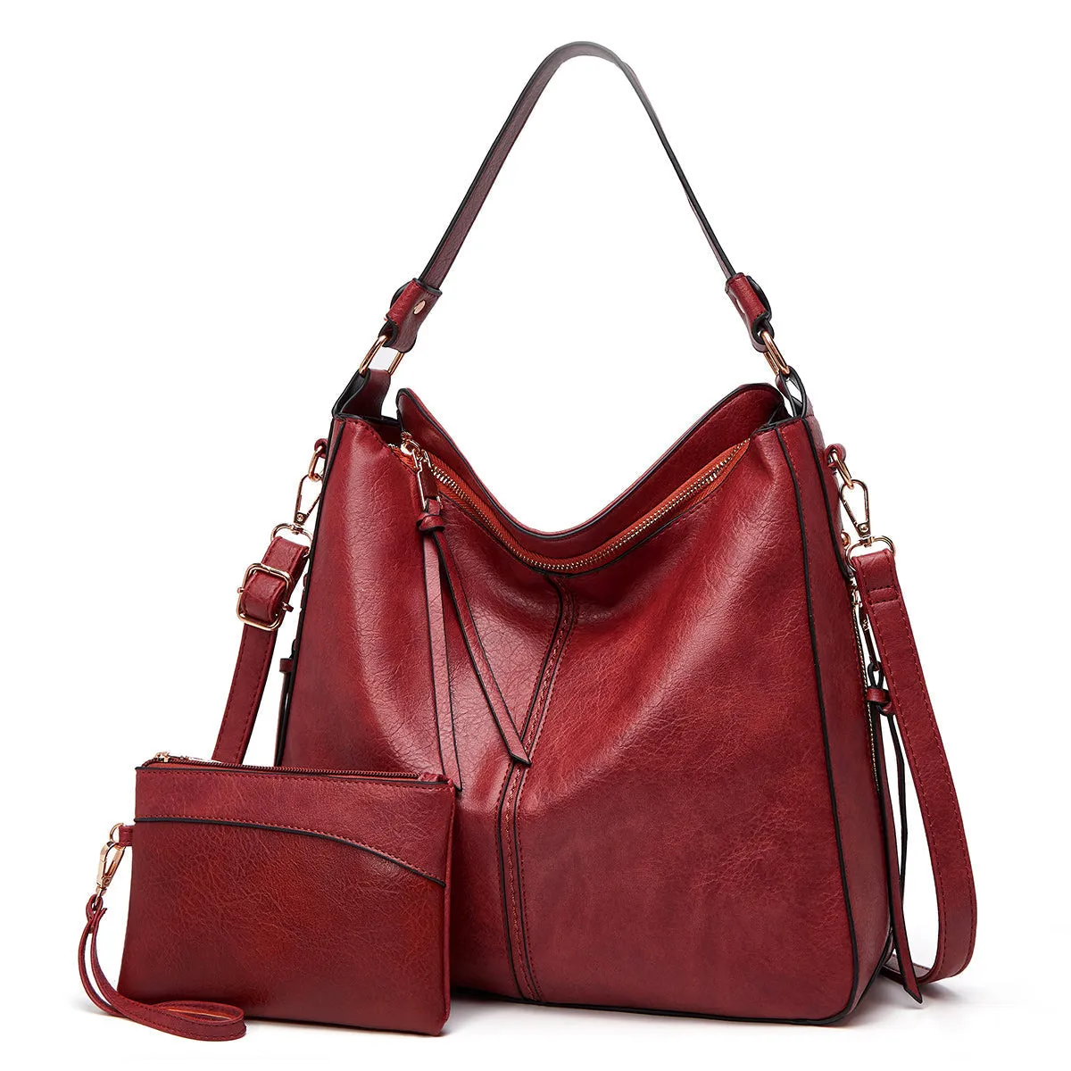 Eliza – Elegant Anti-Theft Leather Bag