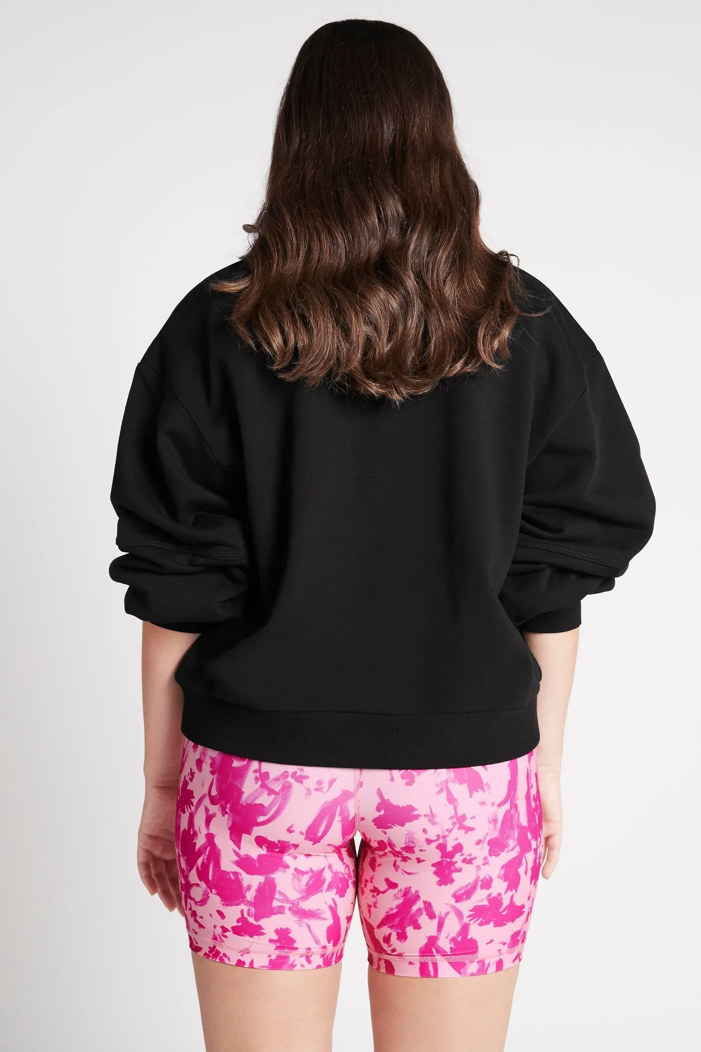 Embossed Signature Logo Crew Jumper 414