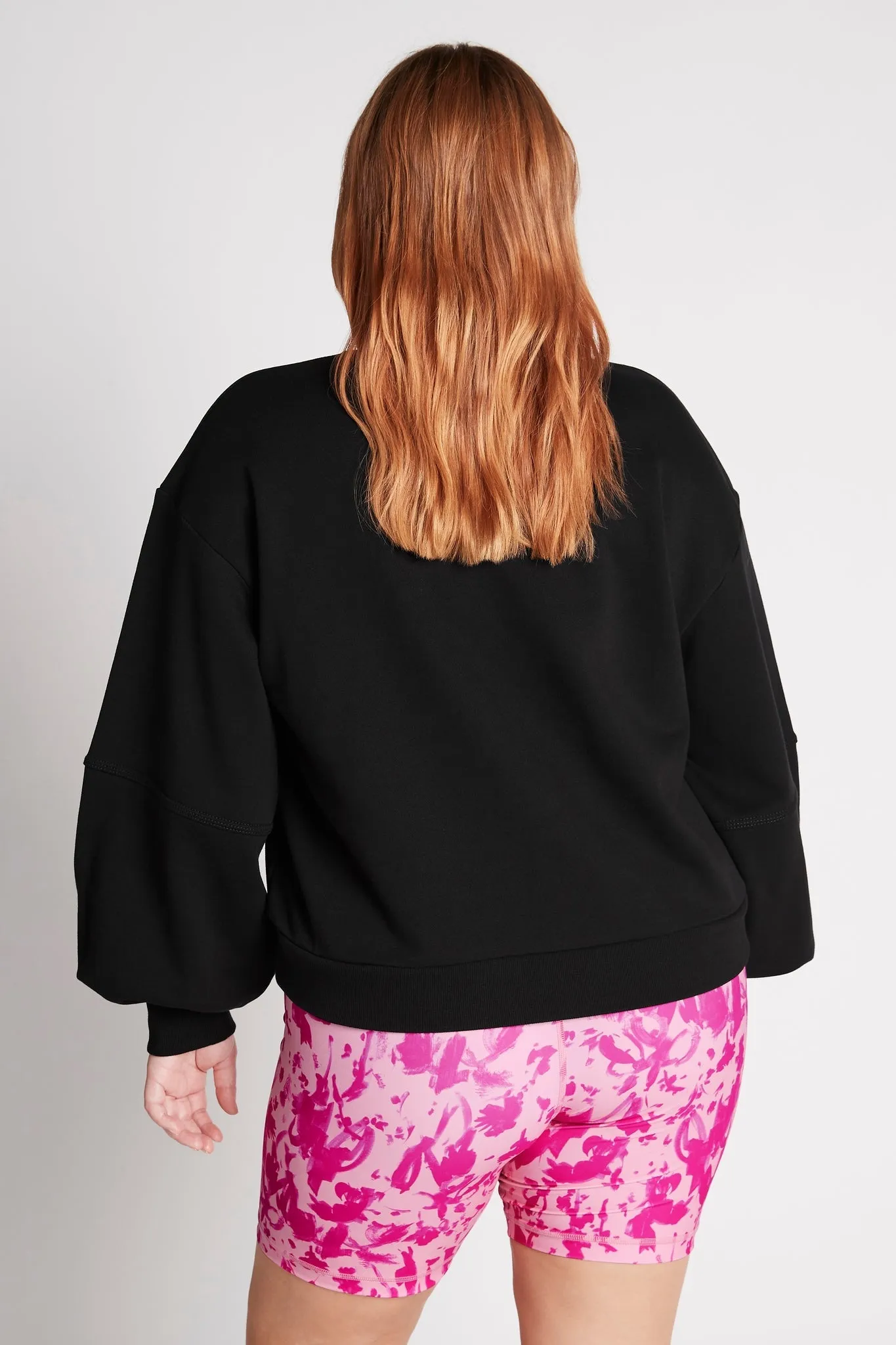 Embossed Signature Logo Crew Jumper 414