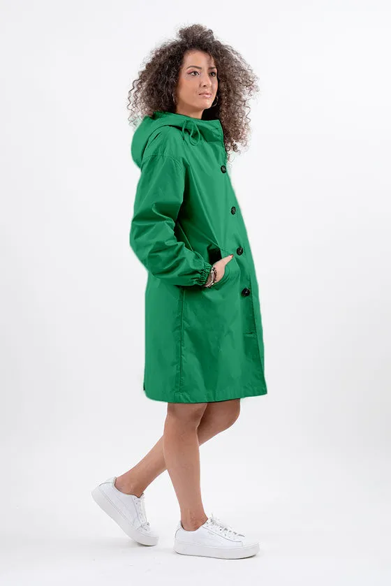 EMERALD GREEN WINDBREAKER