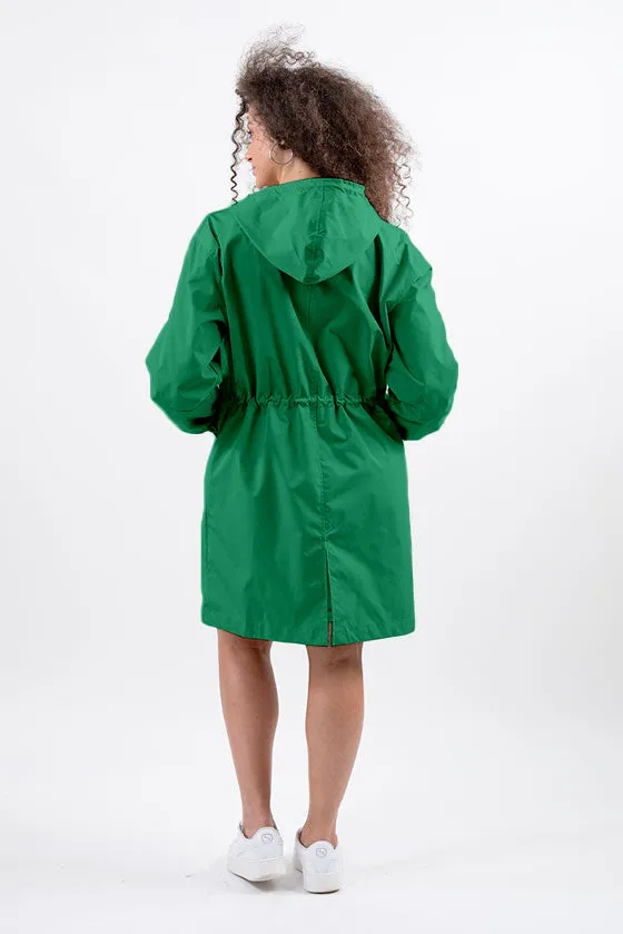 EMERALD GREEN WINDBREAKER