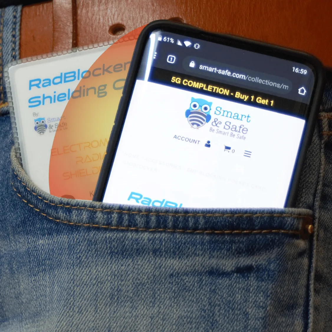 EMF Blocking Pocket Card - RadBlocker™