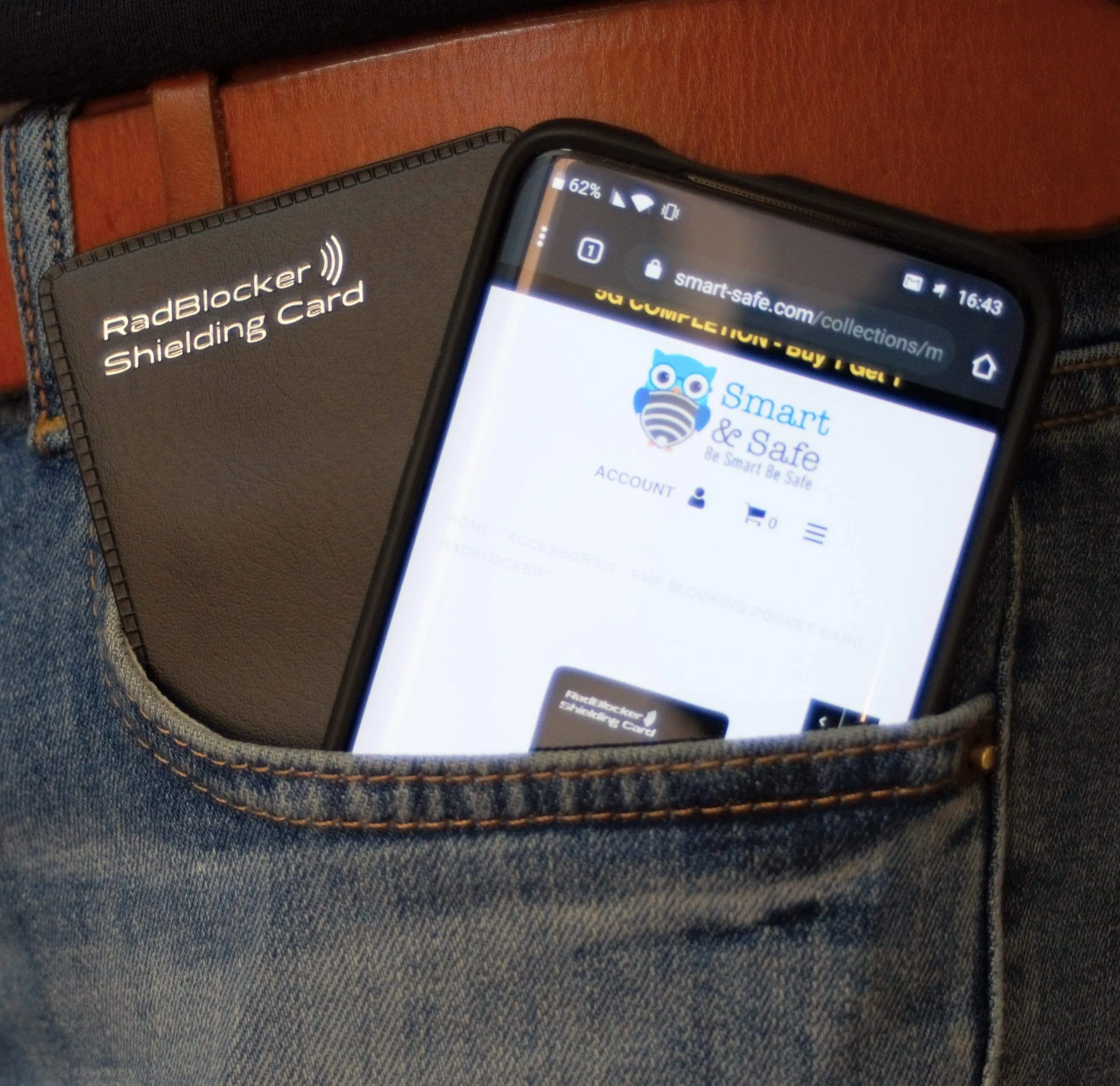 EMF Blocking Pocket Card - RadBlocker™