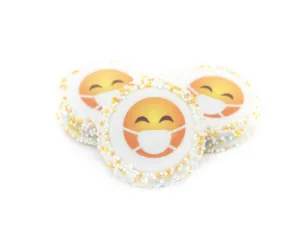Emoji Face Mask Chocolate Covered Oreos