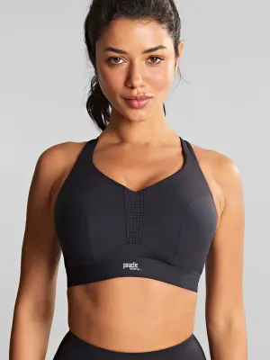 Endurance Non-Padded Wired Sports Bra - Black
