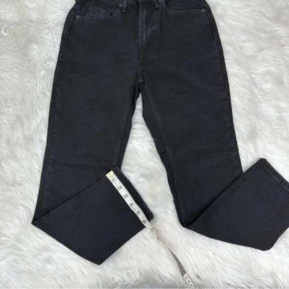 Everlane Women's NWT Black The Original Cheeky Minimalist Jean W26 Crop/L26.5