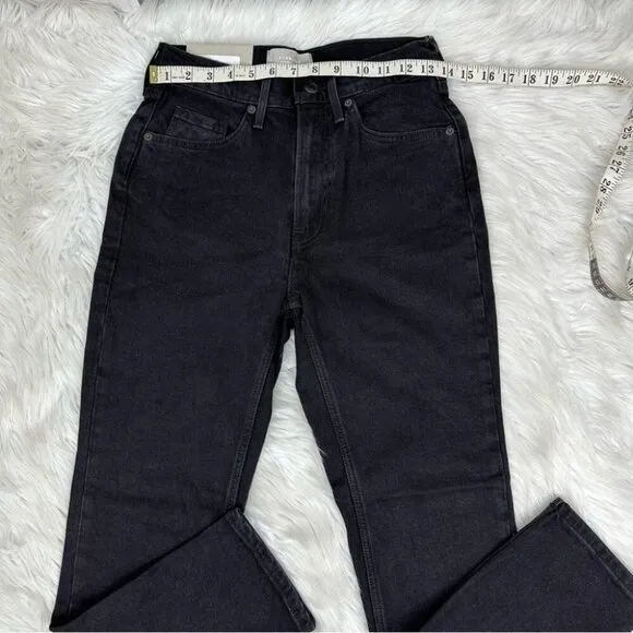 Everlane Women's NWT Black The Original Cheeky Minimalist Jean W26 Crop/L26.5