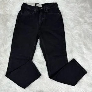 Everlane Women's NWT Black The Original Cheeky Minimalist Jean W26 Crop/L26.5