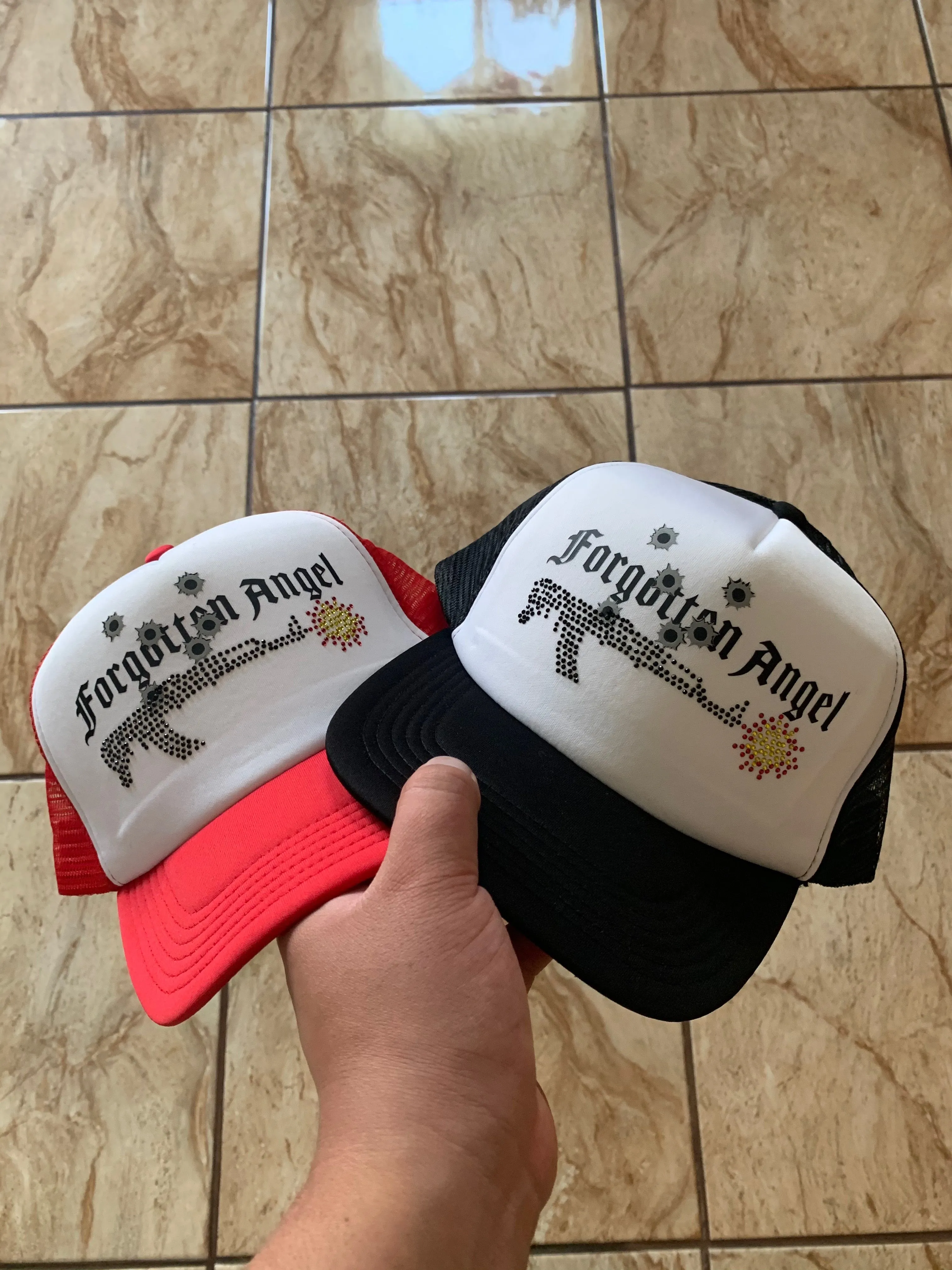 F.A Draco Trucker Cap (Red)