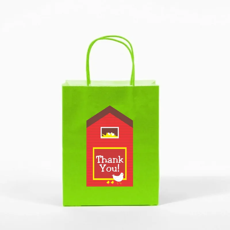 Farm friends Gift bags - Pack of 10