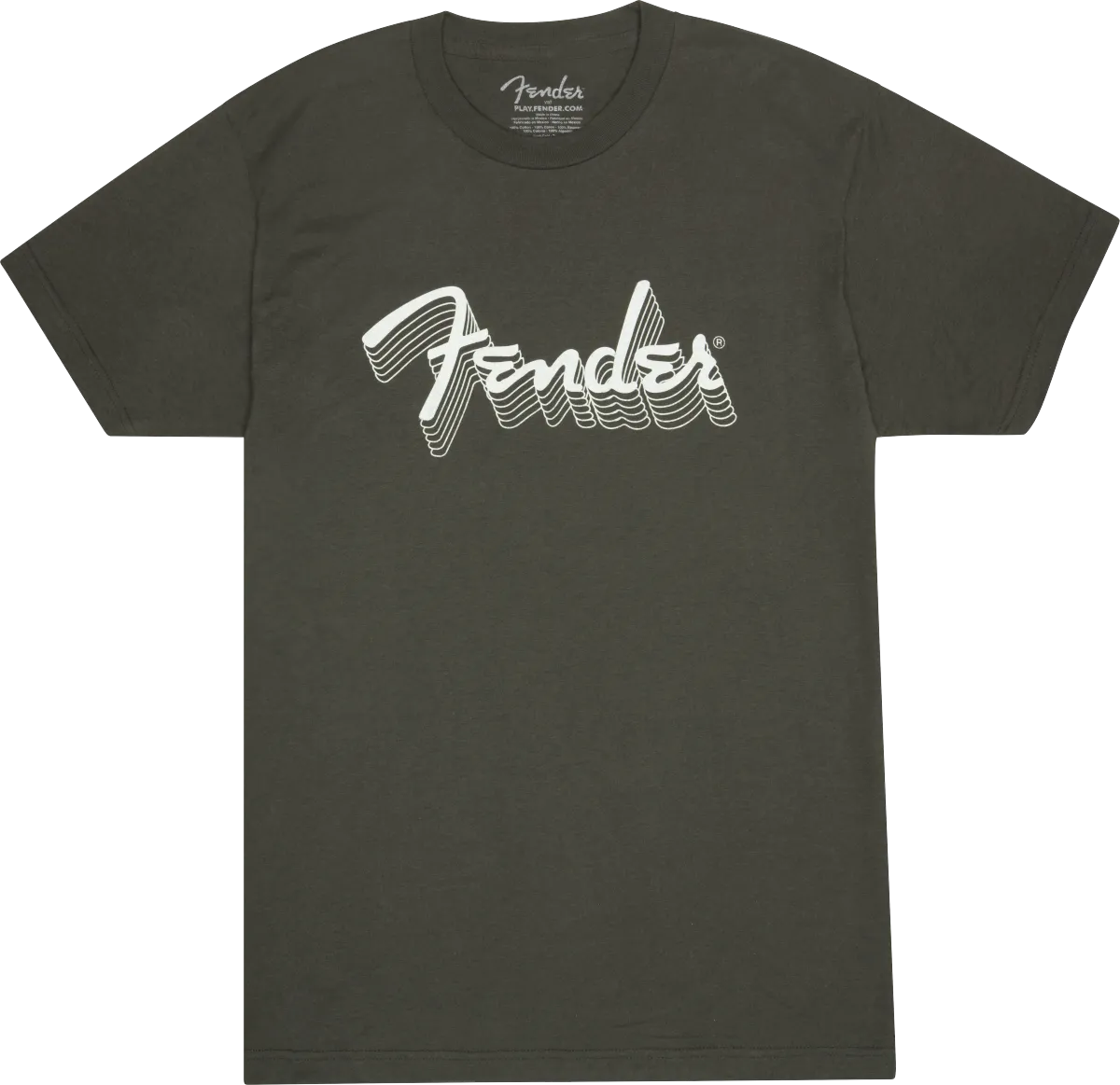Fender® Reflective Ink T-Shirt, Charcoal