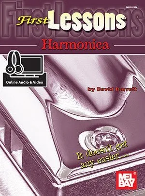 First Lessons Harmonica (Book   Online Audio/Video)