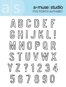 five points alphabet