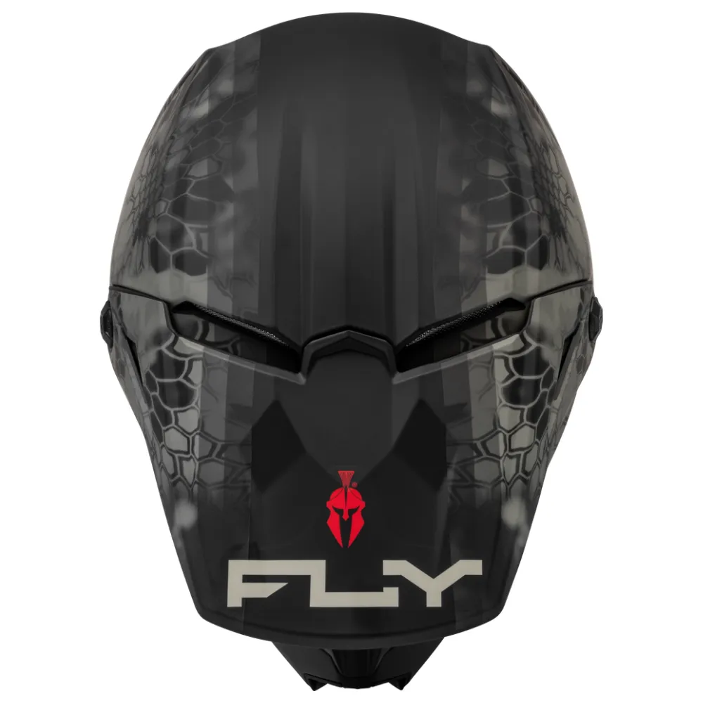 Fly Kinetic Kryptek S.E Matt Moss Grey/Black Helmet