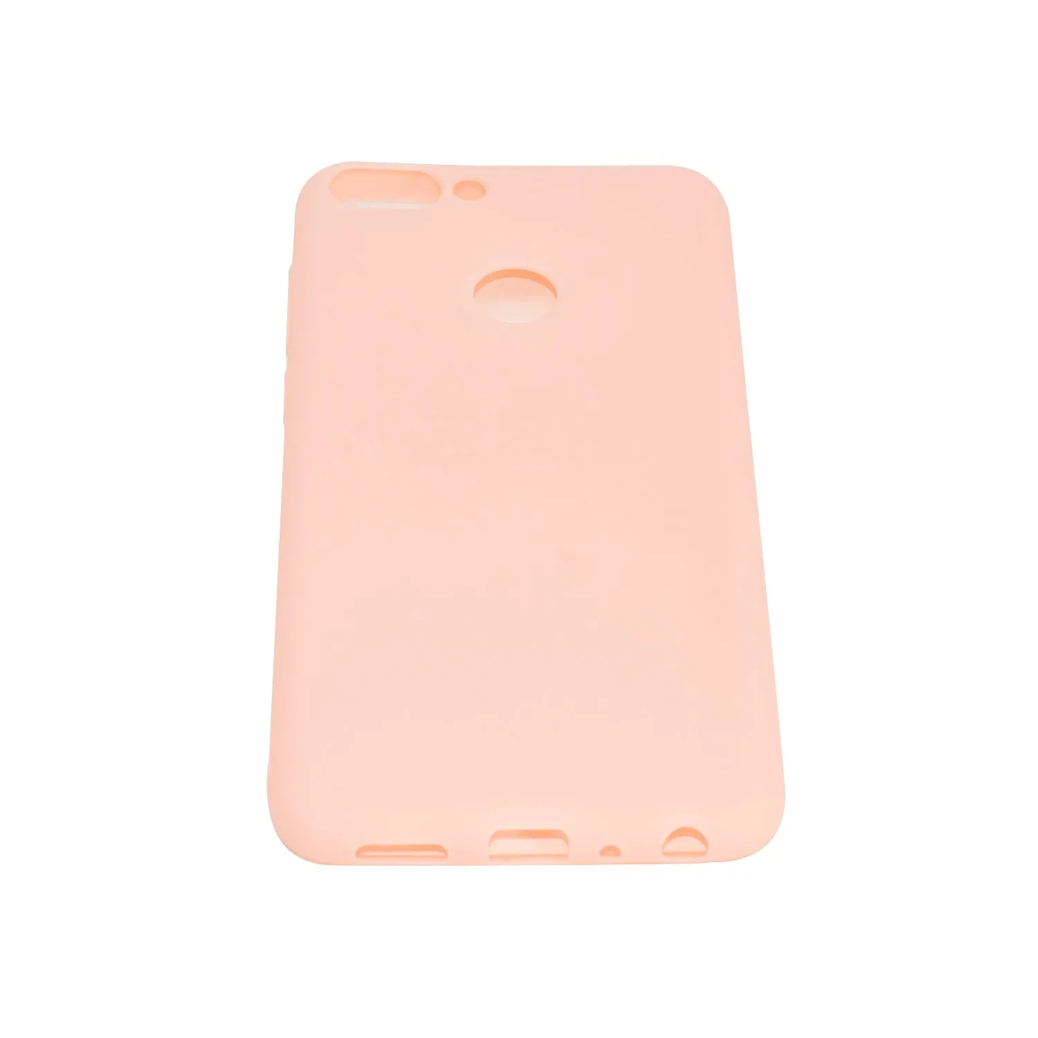 for HUAWEI Honor 9 lite Cute Candy Color Matte TPU Anti-scratch Non-slip Protective Cover Back Case Light pink