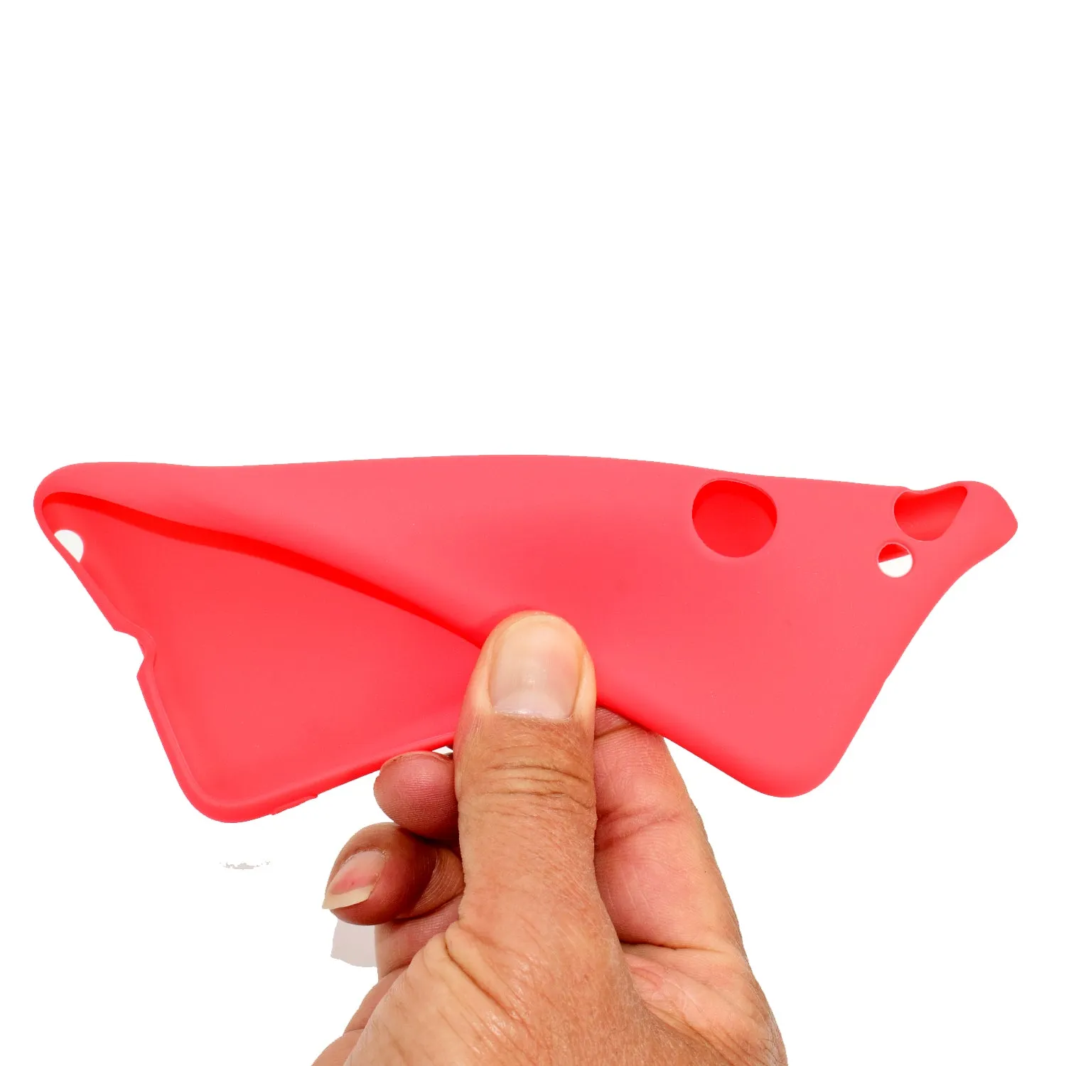 for HUAWEI Honor 9 lite Cute Candy Color Matte TPU Anti-scratch Non-slip Protective Cover Back Case red
